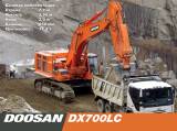 Запасные части экскаваторов Doosan DX700LC