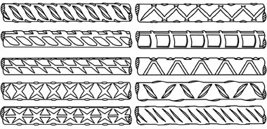 Рис. 5. Виды холоднодеформированной арматуры