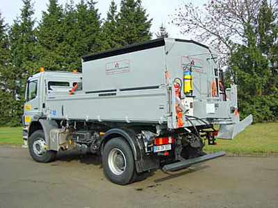 Термоконтейнер ЭД-105 для готового асфальта Термоконтейнер ЭД-105 для готового асфальта