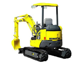 Миниэкскаватор PC27MR-3 от Komatsu